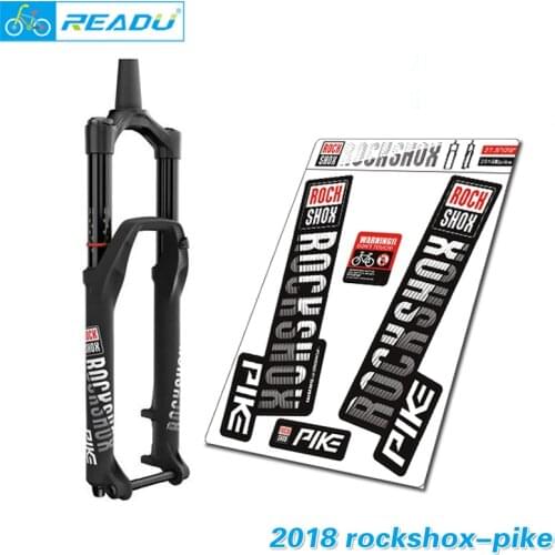 2018 ROCK SHOX SID BRAIN rockshox PIKE LYRIK mountain bike fork stickers MTB DH Road bicycle waterproof front fork decals films