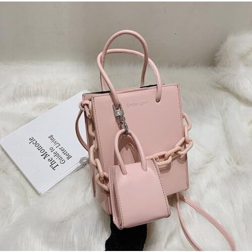 GUANGHUIXB 2021 fashion ladies simple portable tote bag designer famous brand shoulder messenger female bag