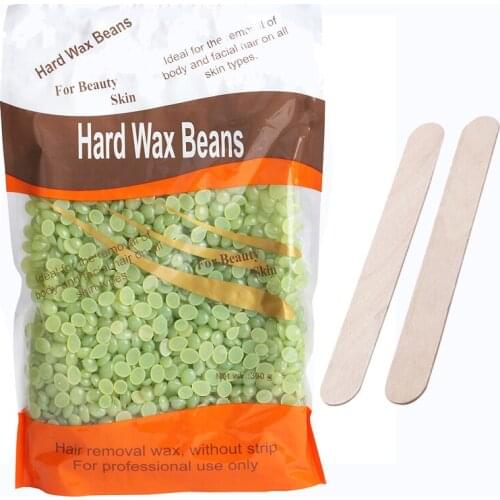 300G/Bag Depilatory Cream Brazilian Wax Bean Scalda Cera No Strip Bikini Hard Wax Pellet Hair Removal Pads Summer Skin Spa Cream
