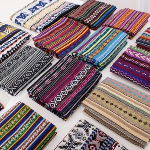 50cm*150cm/Piece,1/2Yard National Style Linen Cloth,Clothing Curtain,Table,Sofa Cover Pillow Carpet Fabric,DIY Handmade Material