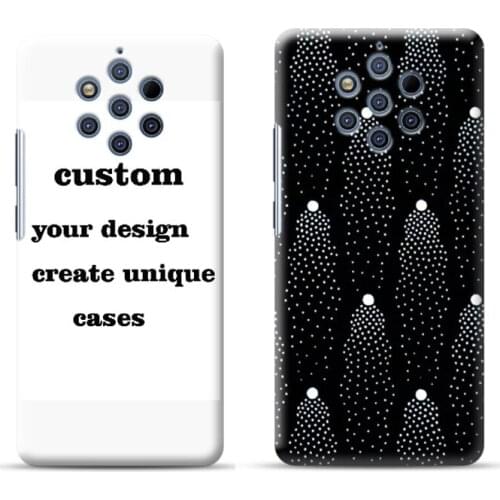 A Bunch of White Spots Phone Case Custom Design for Nokia 6/7/8 For Nokia Series Full Wrap Printing Cases Drop ship support