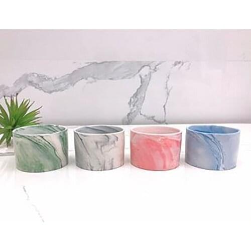 Vases Decor Nordic Fashion Personality Succulent Plant Combination Flowerpot Interior Creative Ceramic Balcony Small Decorations