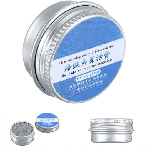 Soldering Tip Repair Tools Soldering Iron Tip Refresher Clean Paste Lead-free For Oxide Solder Iron Tip Head Resurrection