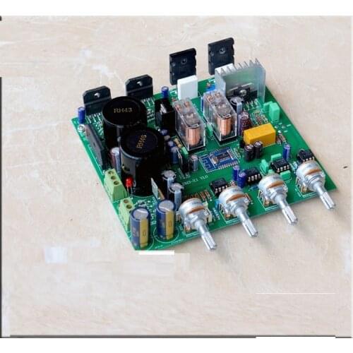 LM3886 discrete subwoofer 2.1 kit /Bluetooth /With former level/Power amplifier board