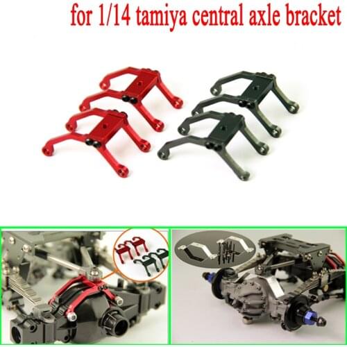 Metal Axle Central Tie Rod Bracket for 1/14 Tamiya RC Truck Car SCANIA R730 R470 R620 VOLVO ACTROS 3363 1851 AROCS MAN TGX Diy