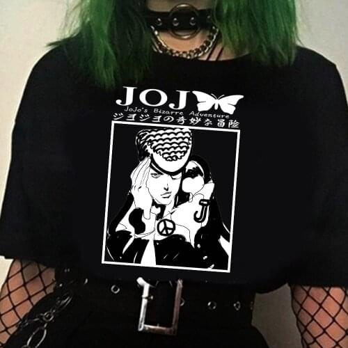 Hot Anime Jojo Bizarre Adventure Cool Summer T-Shirt for Woman/man