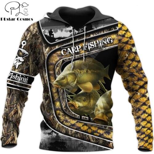 Beautiful Carp Fishing Camo 3D All Over Printed Mens Autumn Hoodie Sweatshirt Unisex Streetwear Casual Zip Jacket Pullover KJ582