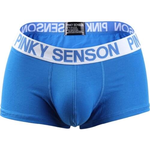 PINKY SENSON Brand New Fashion Men Clothes Cotton Calzoncillos Shorts Sexy Mens Underwear Male Boxer PS101