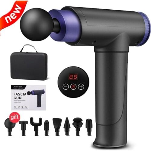 2021 NEW Muscle Massage Gun Profession Sport Therapy Massager Pain Relief Body Neck Muscle Massag Relaxation Slimming