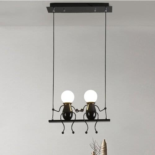 E27 Nordic Simple Pendant Lights Creative Kitchen Restaurant Pendant Lamps Suspension Living Room Bedroom Hanging Lamps