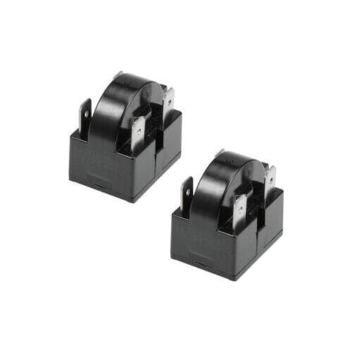 2 Pcs 22 Ohm 4 Pin Refrigerator PTC Starter Relay