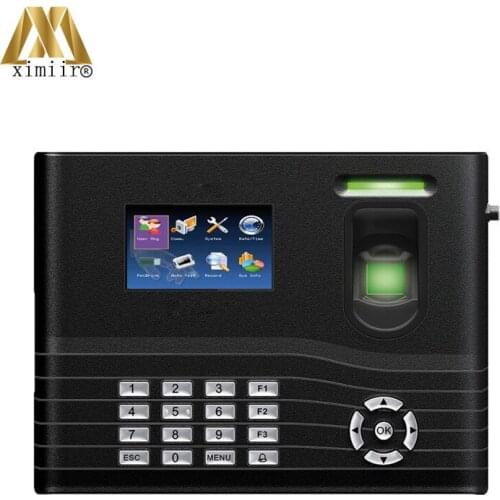 Smart Fingerprint Access Control System IN01-A With ADMS Cloud Server Machine Fingerprint Time Attendance
