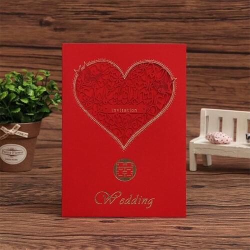 1pcs Blue White Elegant Laser Cut Wedding Invitation Cards Greeting Card Customize Business With RSVP Cards Decor Party Supplies