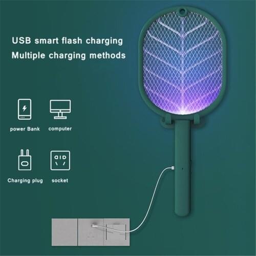 UV Mosquito Repellent Lamp 2 in 1 Mosquito Killer USB Rechargeable Mosquito Killer 2700V Electric Mosquito Killer Dropshipping