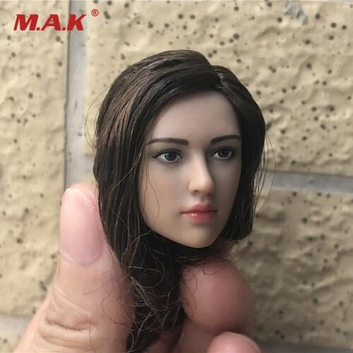 In stock PL2020-162 1/6 Scale Female Viking Women Head Sculpt Head Carving Fit 12" Action Figure