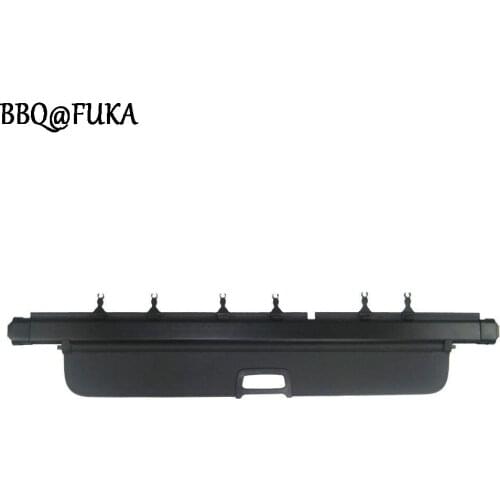 BBQ@FUKA 1pcs New Auto Black Car Rear Tail Cargo Trunk Shade Cover Shield Fit For X-Trail 2008-2013 Car Styling Auto Accessories
