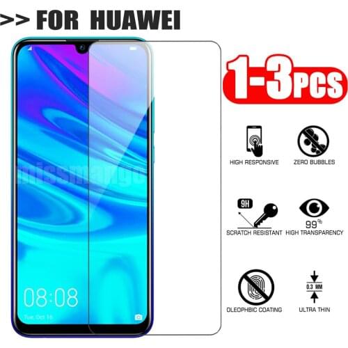 1-3 PCS Tempered Glass for Huawei P Smart 2019 Screen Protector for Huawei P Smart Plus Pro Z 2019 Glas Film Protective 9H HD