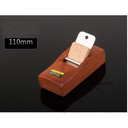 108MM mini woodworking planer without handle mahogany planing plane