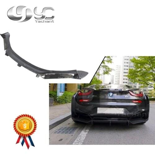 Car-Styling Auto Accessories Dry Carbon Fiber Rear Bumper Diffuser Fit For 2014-2017 i8 VRS VR-E Style Rear Lip Diffuser