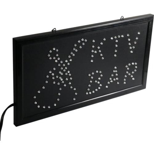 CHENXI Led KTV Bar Shop Signs Flashing Indoor KTV Bar Neon Open Signs 10X19 Inch of Led Advertising