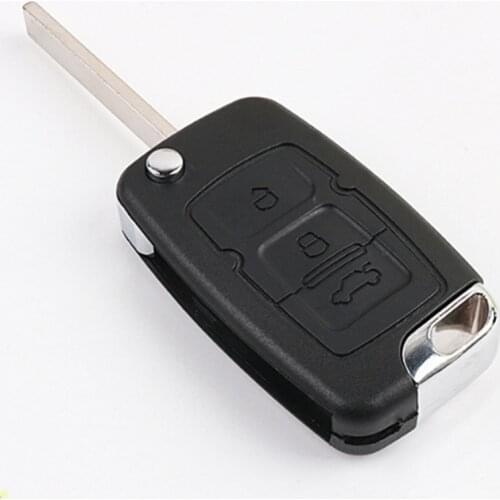 DAKATU For Geely Emgrand Vision EC8 Replacement Flip Folding Remote Car Key Shell Case 3 Button