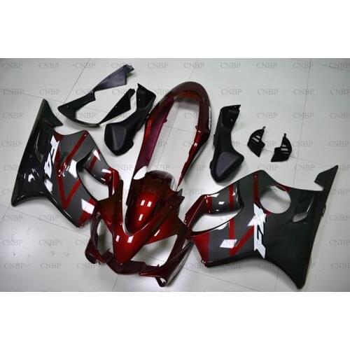 For Honda Cbr600 2004 - 2007 Body Kits CBR F4i 2007 Full Body Kits for Honda Cbr600 2004 Red Black Grey Plastic Fairings