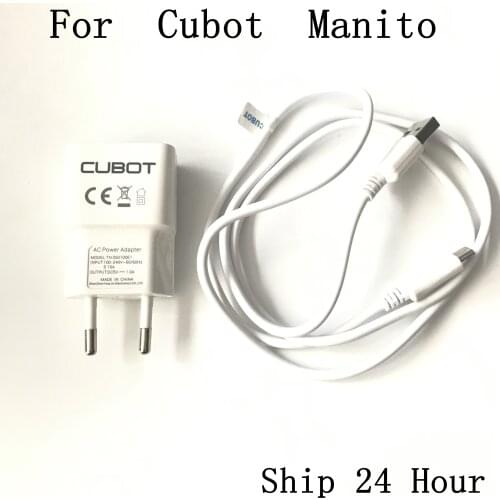 Cubot Manito Used Travel Charger + USB Cable USB Line For Cubot Manito Repair Fixing Part Replacement