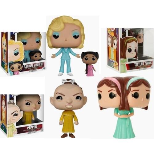 Dolls Horror Story FREAK SHOW #241 TATTLER TWINS #242 PEPPER #244 Vinyl Figures Model Toys for Children Gift