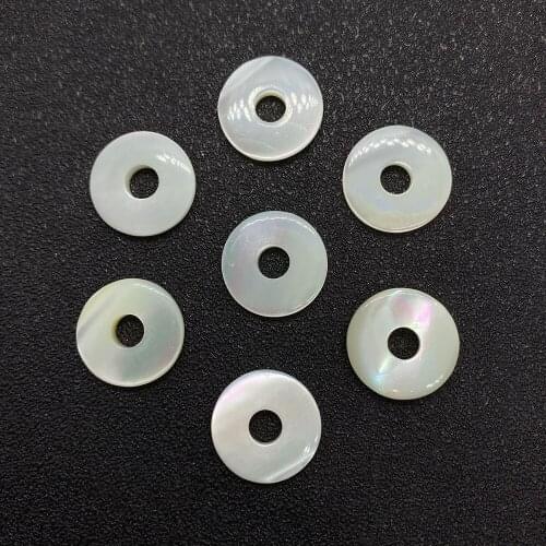 Exquisite Round Empty Shell Beaded Handmade DIY Crafts Creative Female Necklace Bracelet Earrings Jewelry Accessories Wholesale