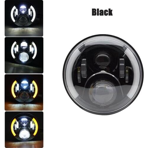 Ladiami 60W 7" Inch LED Headlight Car Led Driving Light H4 H13 Hi-Lo Beam For Jeep Wrangler JK Hummer Land rover AM VAZ 2101