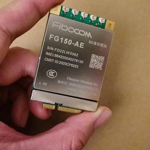 Fibocom FG150-AE 5G MINI PICE mdoule 5G Sub-6 n1 n28 n41 n77 n78 n79 LTE B1 B2 B3 B5 B7 B8 B34 B39 B40 B41 Asia Europe Australia