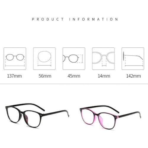 Reading Glasses New Anti-blue Reading Glasses TR90 Men and Women Telescope Full Frame Reading Presbyopia Glasses +1.0 To + 3.5