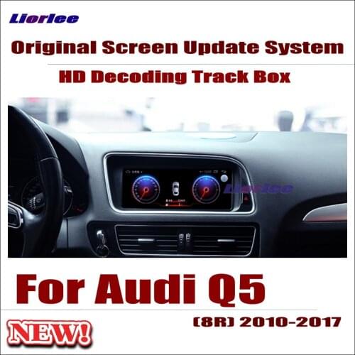 Original Car Screen Update Decoder For Audi Q5 (8R) 2010-2017 MMI system Parking Rear view Camera Carplay Adapter Cable