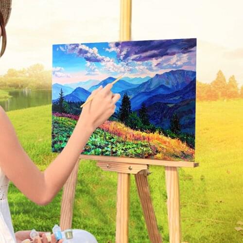 Landscape Before The Storm DIY Paint By Numbers Package Oil Paints 40*50 Canvas Painting Handmade For Children For Drawing Art