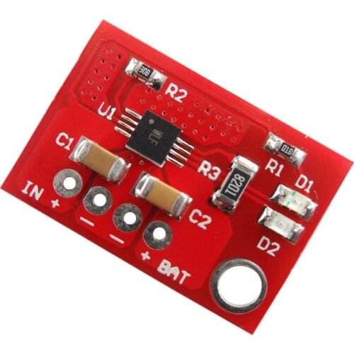 900MA Current Lithium Battery Charge Management Board Solar Energy Charging Lipo Charger Module Li-ion CN3065 BMS with Indicator