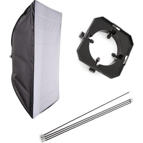 50x70cm Studio Softbox w/ Universal Mount f Flash Strobe Light Speedlite 20"x27"