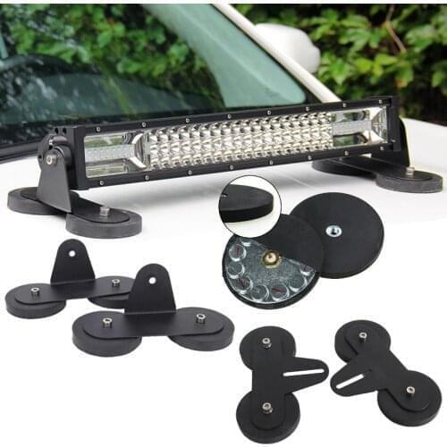 Led light bar Mounting bracket Magnetic Car light Mounts Work light bar lamp holder Magnet base for Auto light Camera DVR Record