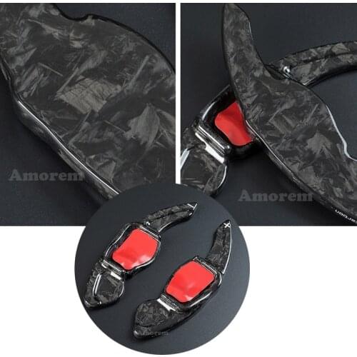 Carbon Fiber Steering Wheel Paddle Shift For Volkswagen VW Golf 6 Passat Jetta GLI Golf GTI US-Version Shifter Paddle Extension