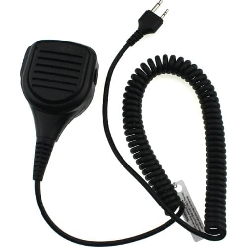 Rainproof Shoulder Speaker Walkie Talkie Mic Microphone 2pin For Midland Portable Radio GXT550/650 GXT1000 GXT1000VP4 LXT210/216