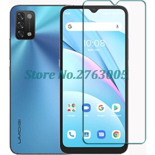 Tempered Glass For UMIDIGI A11 6.53" UMIDIGIA11 Protective Film Screen Protector Phone Cover