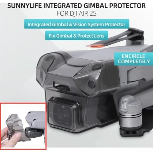 For DJI Air 2S Gimbal Lens Protection Cover Lens Hood For DJI Air 2S Drone Lens Cover Sunshade Protection Cap Accessories
