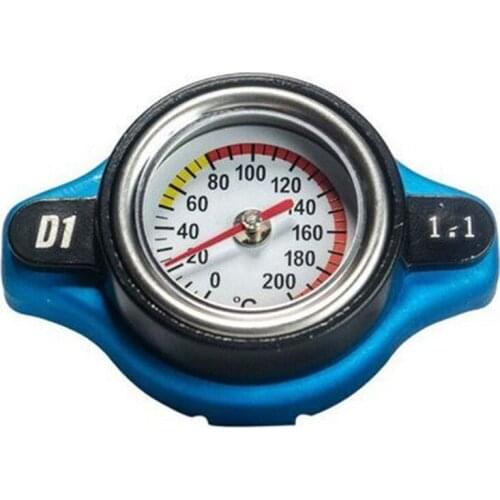 0.9/1.1/1.3bar Car Truck Universal Modification Radiator Cap Temperature Gauge With Dial Plate