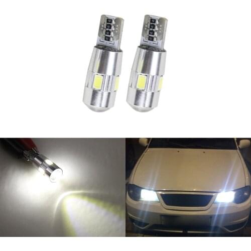 2x T10 W5W Car Led Parking Clearance Lights For Daewoo Nexia Matiz Lanos Lacetti Nubira Kalos Tico Leganza Gentra Espero Cielo