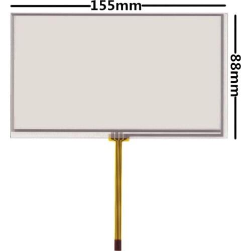 6.5 inch Resistance screen for Audi Q5 A4 upgrade car DVD navigation GPS touch screen panel