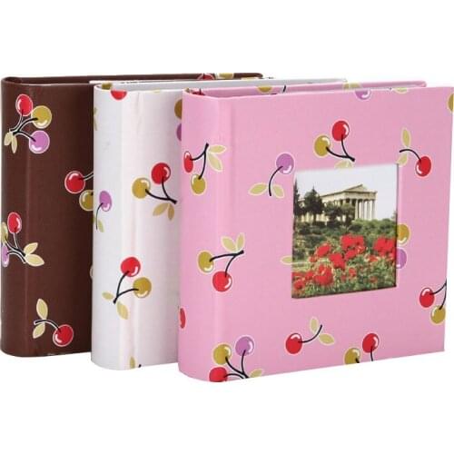 6 Inch 100 Pocket Album Creative Manual DIY Photo Holder Travel Diary Storage Box Recall Photo Collection Baby Cut Book Album