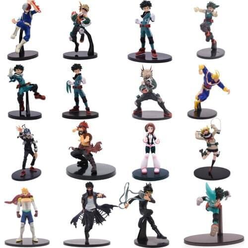 32Styles Anime Figure My Hero Academia Izuku Midoriya Shoto Todoroki Bakugou Cross my body PVC Action Amazing Toy Gift for Kids