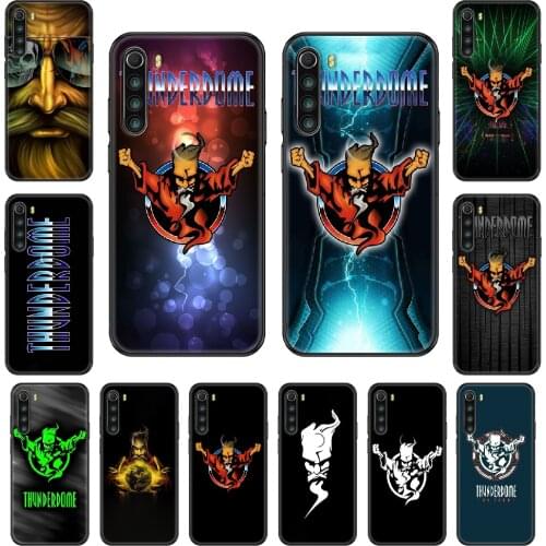 Thunderdome Phone case For Xiaomi Redmi Note S2 4 5 6 7 8 A S X Plus Pro black 3D cover soft shell pretty waterproof fashion