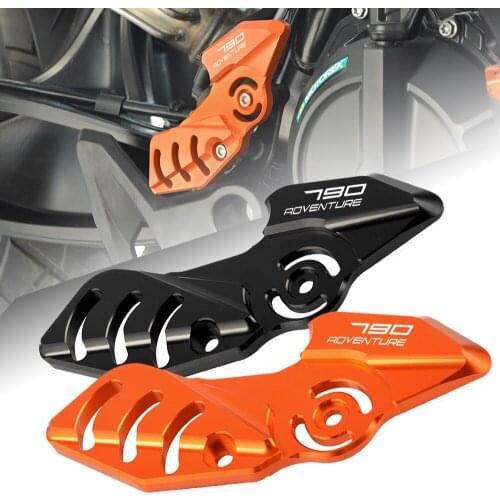 CNC 790 Adventure ADV Brake cylinder guard set Motorcycle Heel Protective Cover Guard FOR 790Adventure R/S 2019 2020 2021 2021