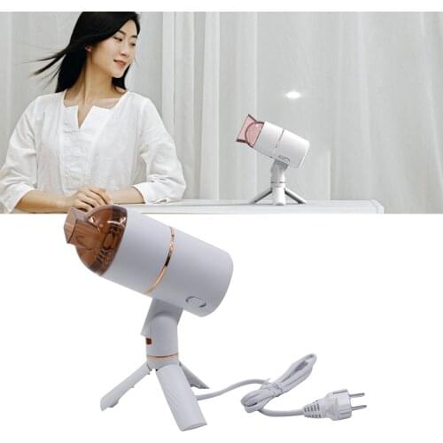 Ionic Hair Dryer Constant Temperature Accessories for Women Men Bathroom EU Plug Strong Wind Fast Drying Hair with Tripod Stand