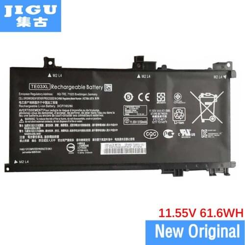 JIGU Laptop Battery TE03XL For HP OMEN 15-bc013TX 15-bc011TX 15-AX015TX TPN-Q173 AX017TX 15-bc012TX 849910-850 HSTNN-UB7A